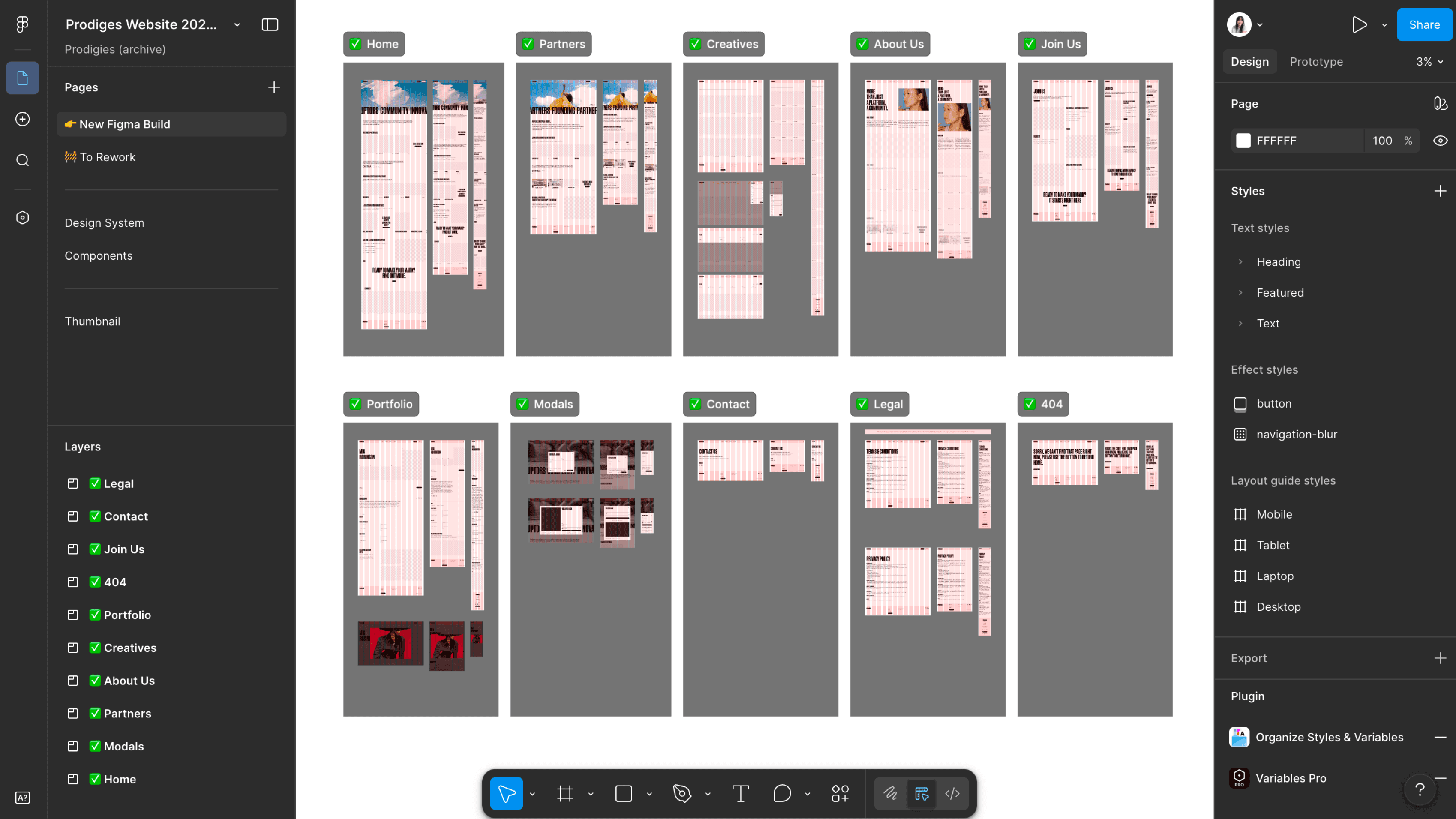 Design: creative direction, initial design system from client concept to product design, Figma-to-code translation, Colette Smith. v2 Figma and component architecture: Adam Jennings (above) for Studio Mesh